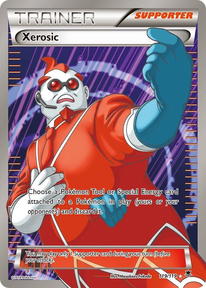 Xerosic 119 Full Art Supporter