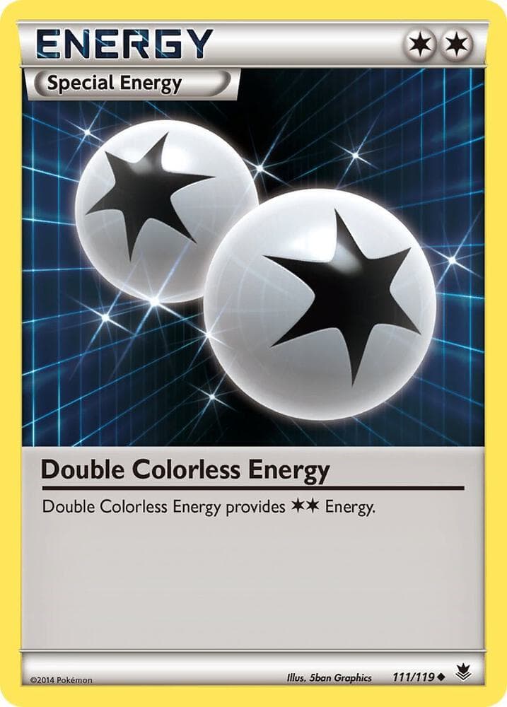 Double Colorless Energy Special