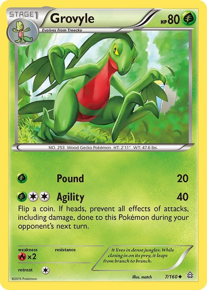 Grovyle Stage 1