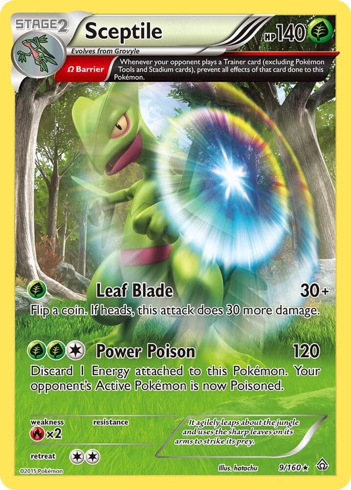 Sceptile Omega Stage 2