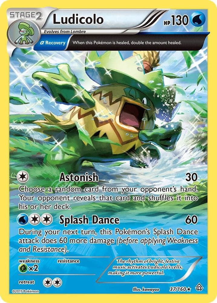 Ludicolo Alpha Stage 2