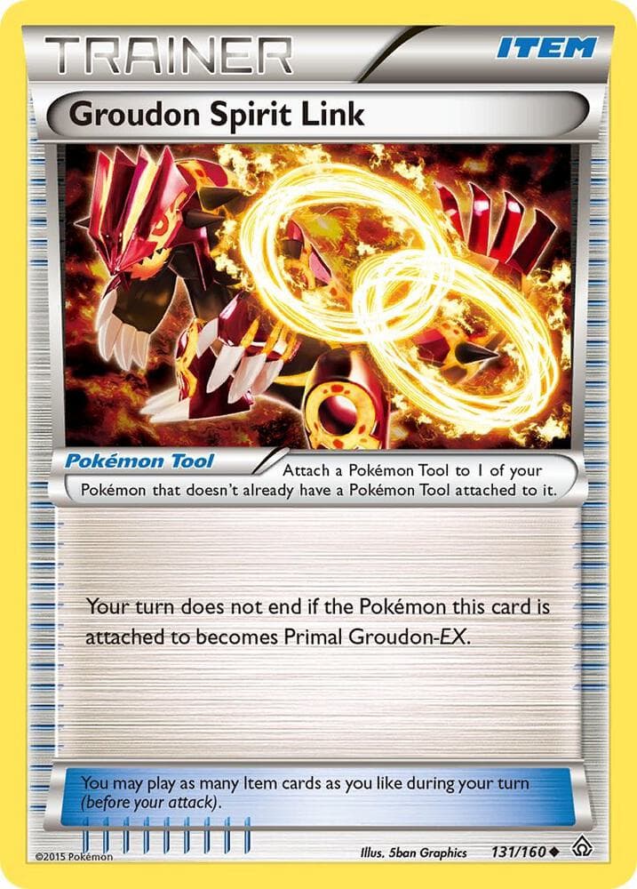 Groudon Spirit Link Pokémon Tool