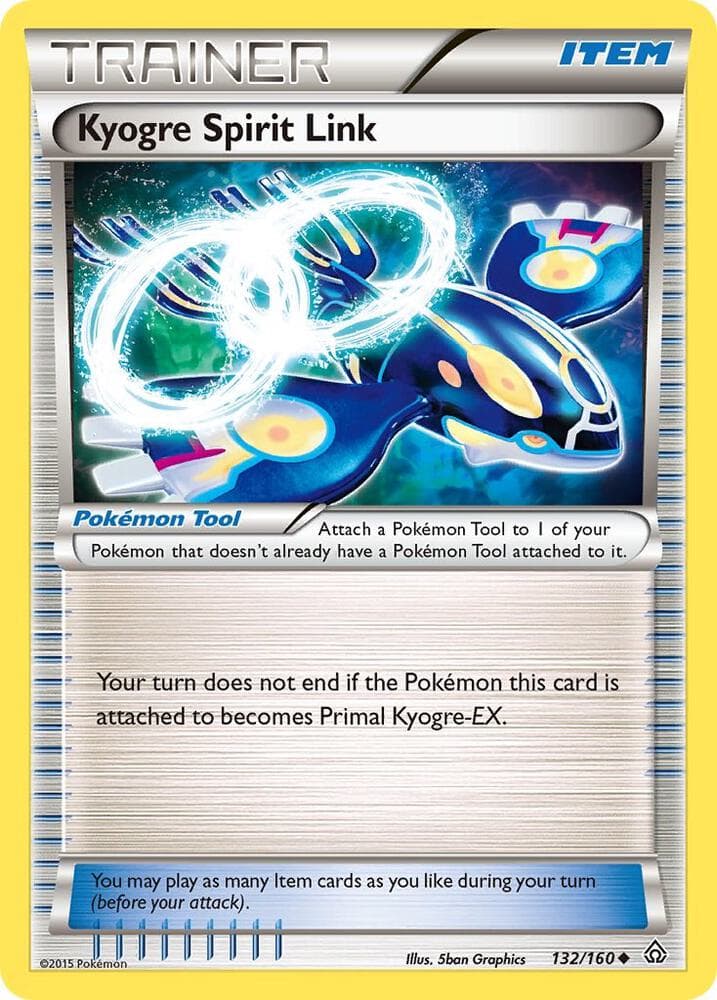 Kyogre Spirit Link Pokémon Tool