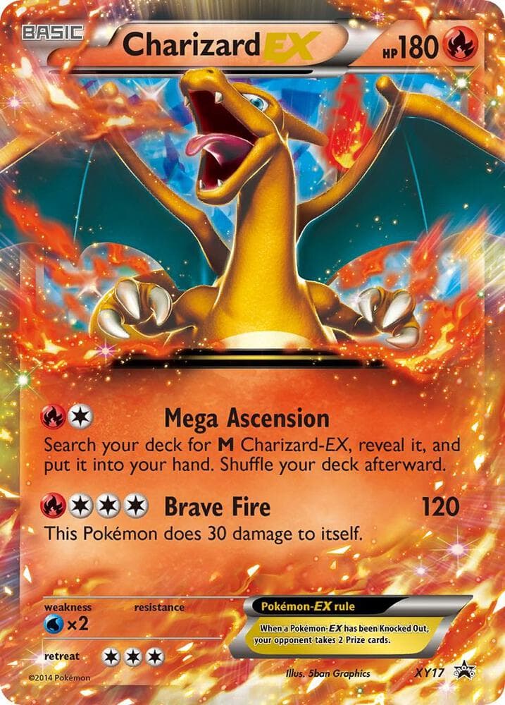 Charizard EX XY17 Basic