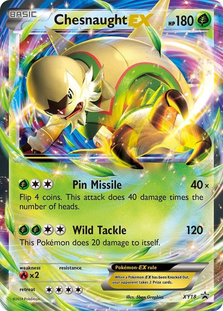 Chesnaught EX XY18 Basic