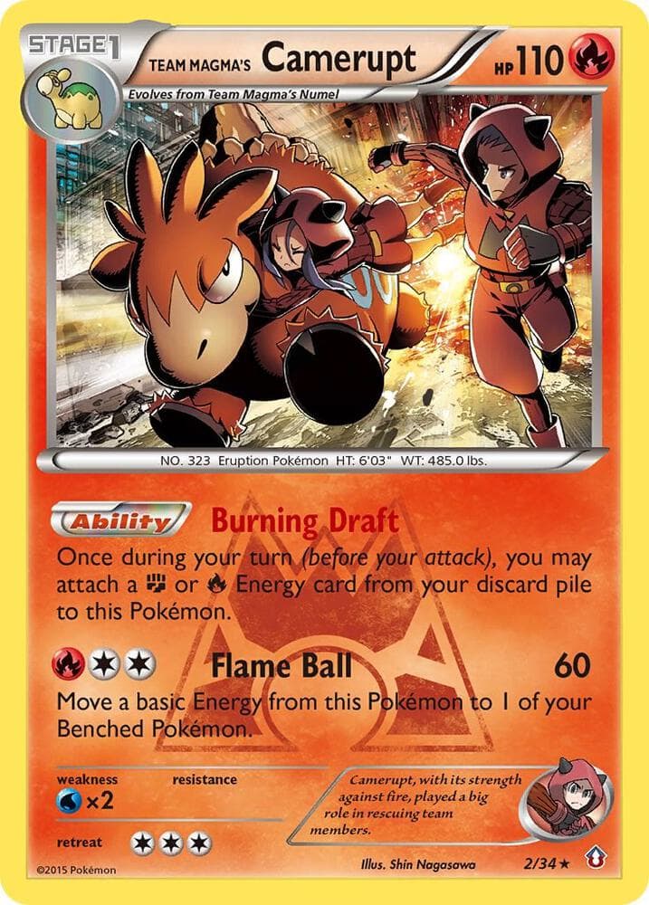 Team Magmas Camerupt Basic
