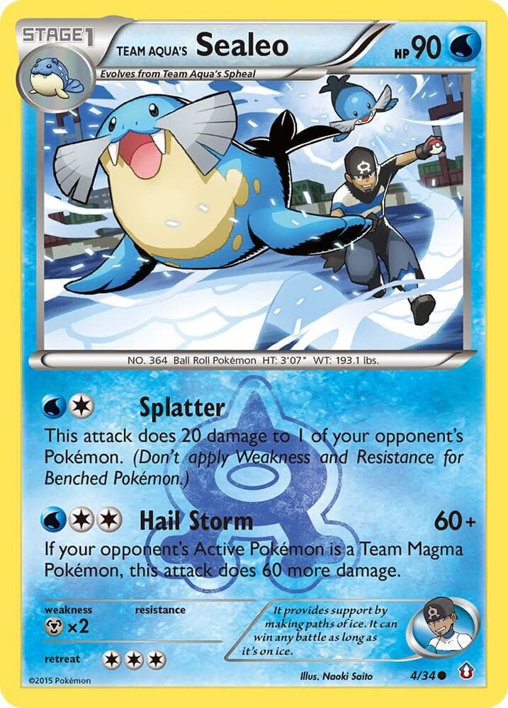 Team Aquas Sealeo Stage 1