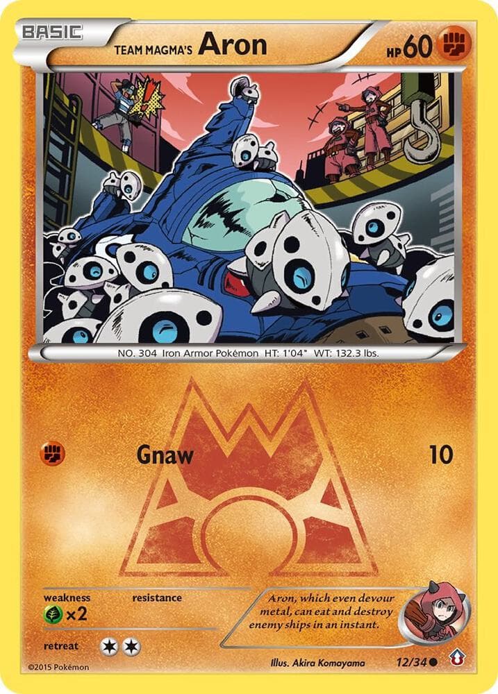 Team Magmas Aron Basic