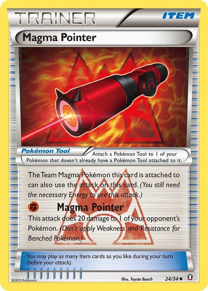 Magma Pointer Pokémon Tool