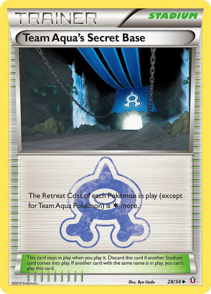 Team Aquas Secret Base Stadium