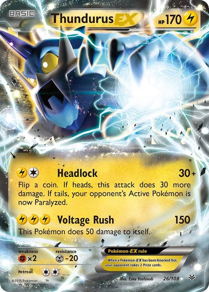 Thundurus EX Basic