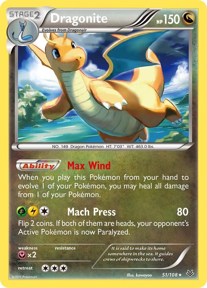 Dragonite 51 Stage 2