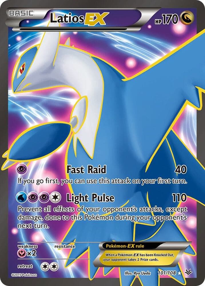 Latios EX 101 Full Art Basic