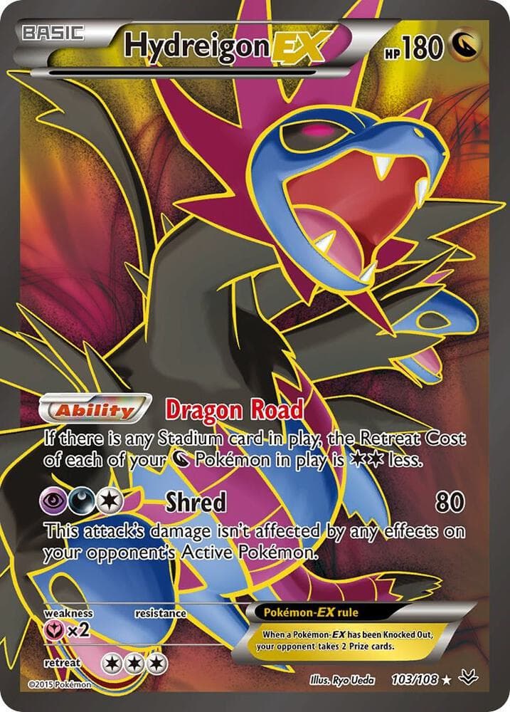 Hydreigon EX 103 Full Art Basic