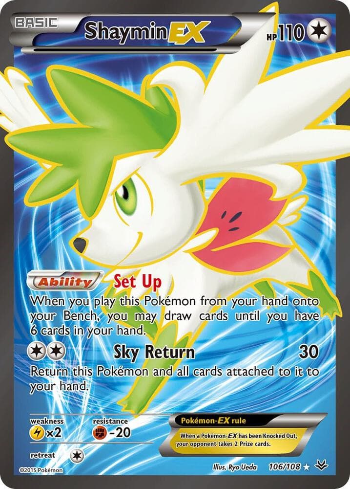 Shaymin EX 106 Full Art Basic