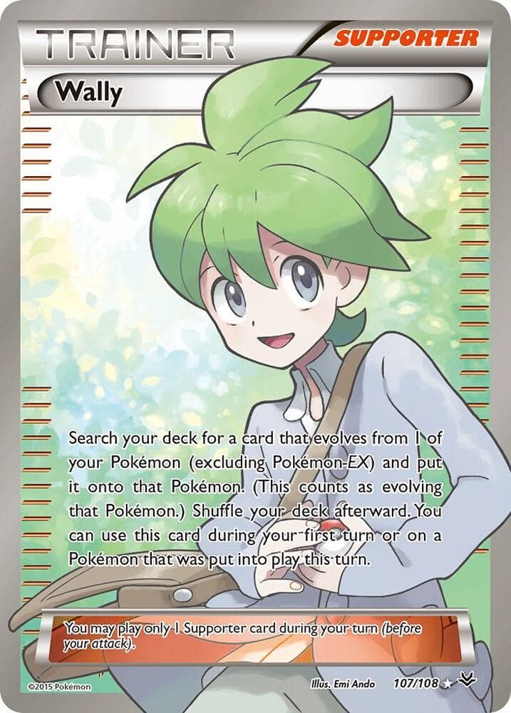 Wally 107 Full Art Supporter