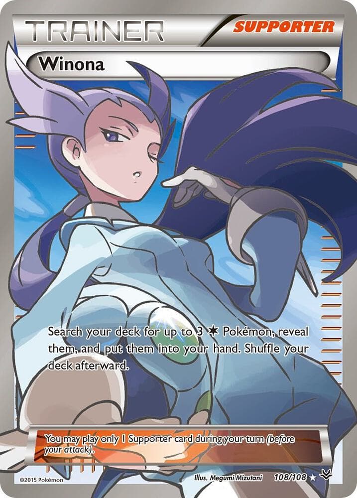 Winona 108 Full Art Supporter